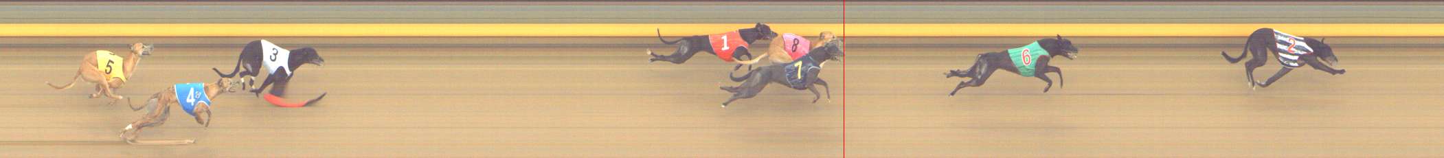 Race result finish photo